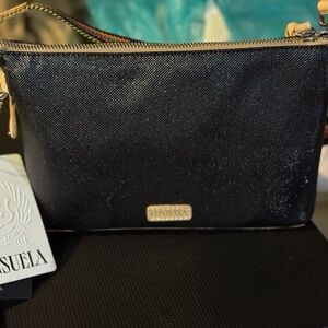 Consuela Black Crossbody Bag